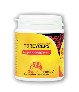 Doplnok stravy Cordyceps od Superionherbs