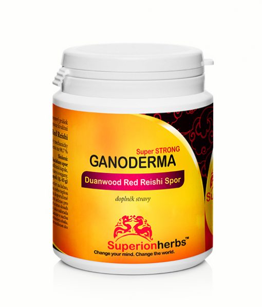 Doplnok stravy Ganoderma Duanwood Red Reishi Spor od Superionherbs