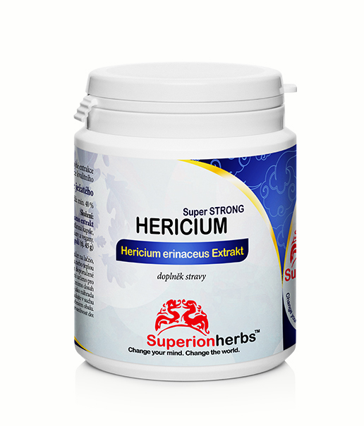 Hericium super strong, Superionherbs, doplnok stravy