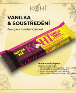 KOHI proteínová tyčinka– Vanilla – Obrázok 2